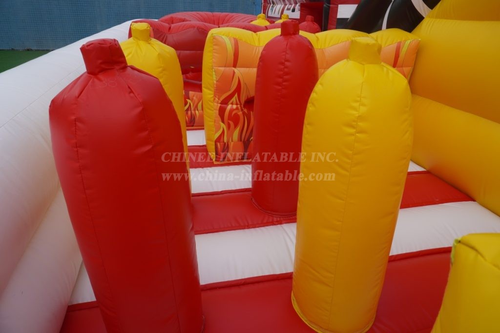 T2-8120 Fire Truck Inflatable Playground