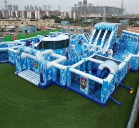 GF3-155 Frozen Theme Inflatable Park