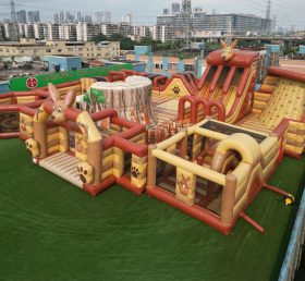GF3-171 Kangaroo Theme Inflatable Park