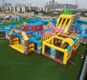 GF3-238 SpongeBob Theme Inflatable Park