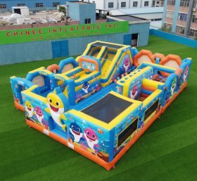 GF3-284 Baby Shark Theme Inflatable Park
