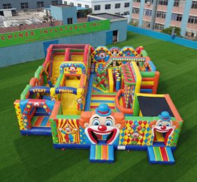 GF3-302 Clown Theme Inflatable Park