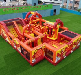 GF3-348 Lobster Theme Inflatable Park