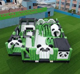GF3-372 Panda Theme Inflatable Park