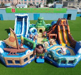 GF3-479 Moana Theme Inflatable Park