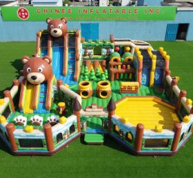 GF3-515 Bear Theme Inflatable Park