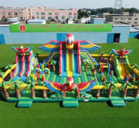 GF3-552 Parrot Theme Inflatable Park