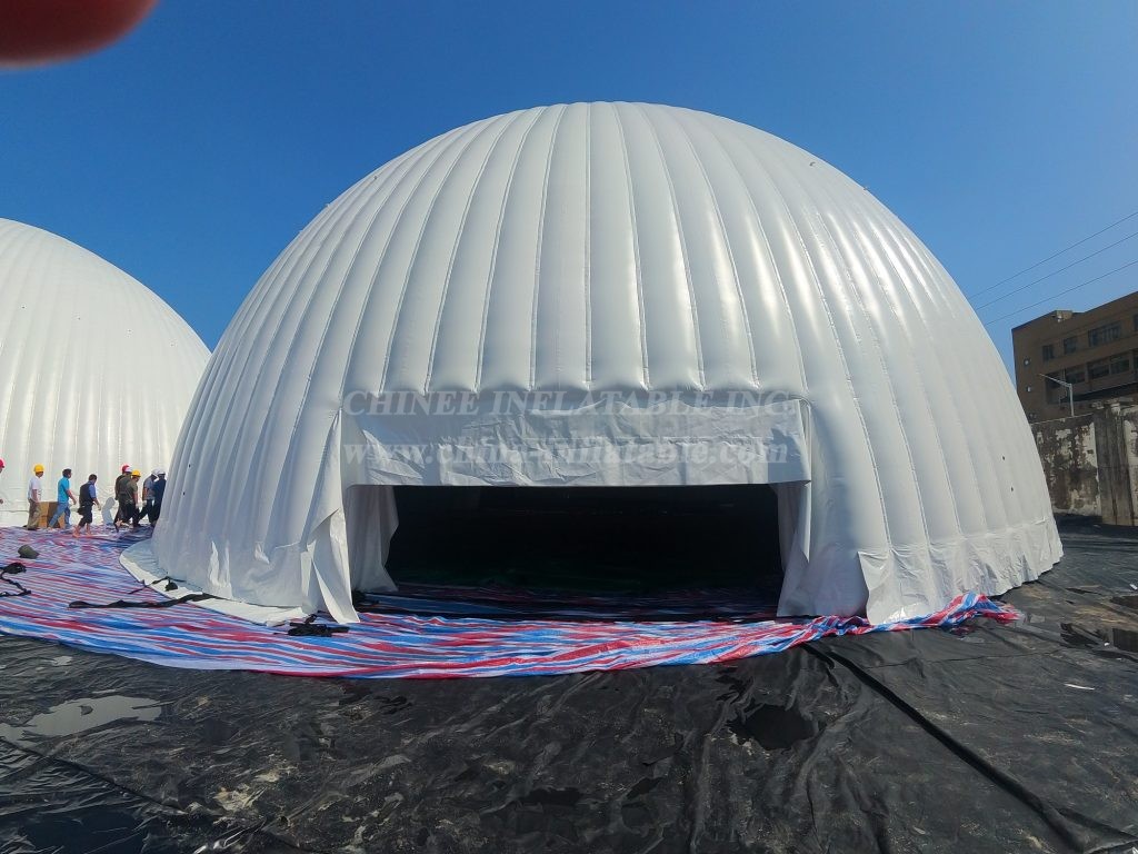 Tent1-6688 World’s Largest Airtight Inflatable Dome