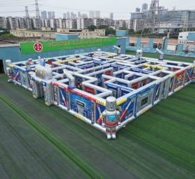 MAZE1-128 Robot Theme Inflatable Maze
