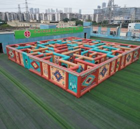 MAZE1-4 American Indian Theme Inflatable...