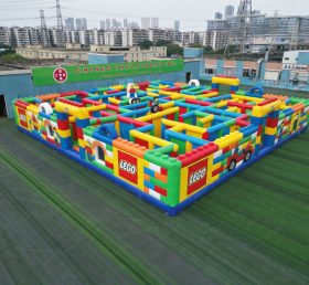 MAZE1-80 Lego Theme Inflatable Maze