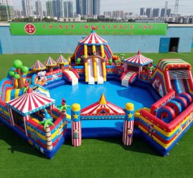 Pool3-798 Circus Theme Pool Water Park