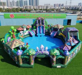Pool3-811 Magic Forest Theme Pool Water ...