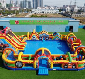 Pool3-814 Monster Trucks Theme Pool Wate...