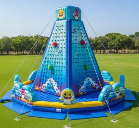 T11-4135 Baby Shark Theme Inflatable Cli...