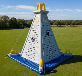 T11-4254 McDonald Theme Inflatable Climb...