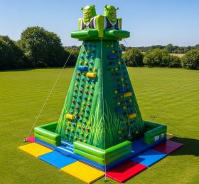 T11-4368 Shrek Theme Inflatable Climbing...