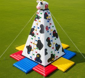 T11-4553 Cow Theme Inflatable Climbing W...