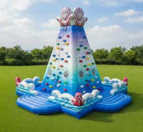 T11-4631 Mermaid Theme Inflatable Climbi...