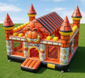 T5-2054 Garfield Theme Inflatable Castle...