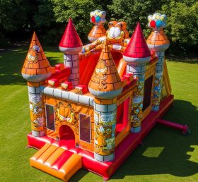 T5-2308 Garfield Theme Inflatable Castle...
