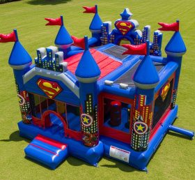 T5-2478 Superhero Theme Inflatable Castl...