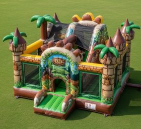 T5-2599 Dinosaur Theme Inflatable Castle...