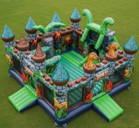 T5-2601 Dinosaur Theme Inflatable Castle...