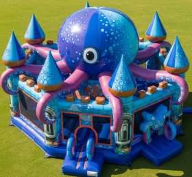 T5-2696 Octopus Theme Inflatable Castles