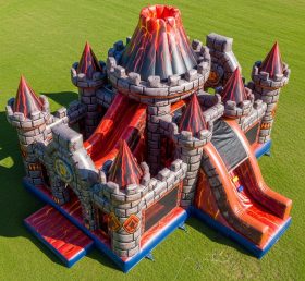 T5-2776 Volcano Theme Inflatable Castles