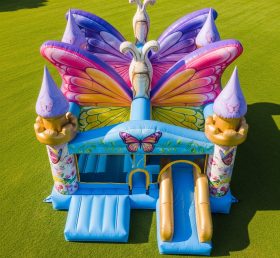 T5-2837 Butterfly Theme Inflatable Castl...