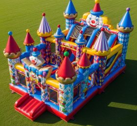 T5-2865 Clown Theme Inflatable Castles