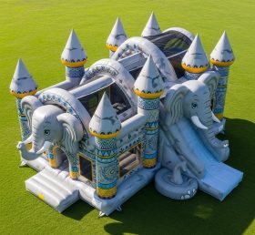 T5-2920 Elephant Theme Inflatable Castle...