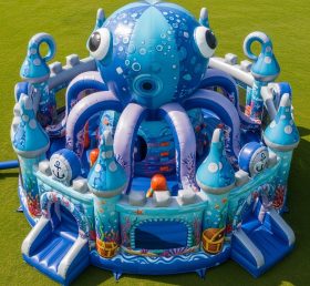 T5-3018 Octopus Theme Inflatable Castles