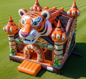 T5-3087 Tiger Theme Inflatable Castles