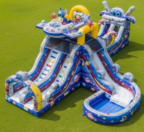 T8-9291 Lilo & Stitch Theme Inflatable W...