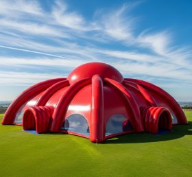 Tent1-6022 Giant Red Inflatable Dome Ten...