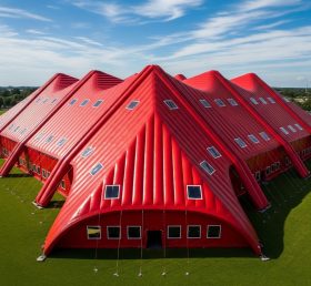 Tent1-6039 Giant Red Dome Inflatable Ten...