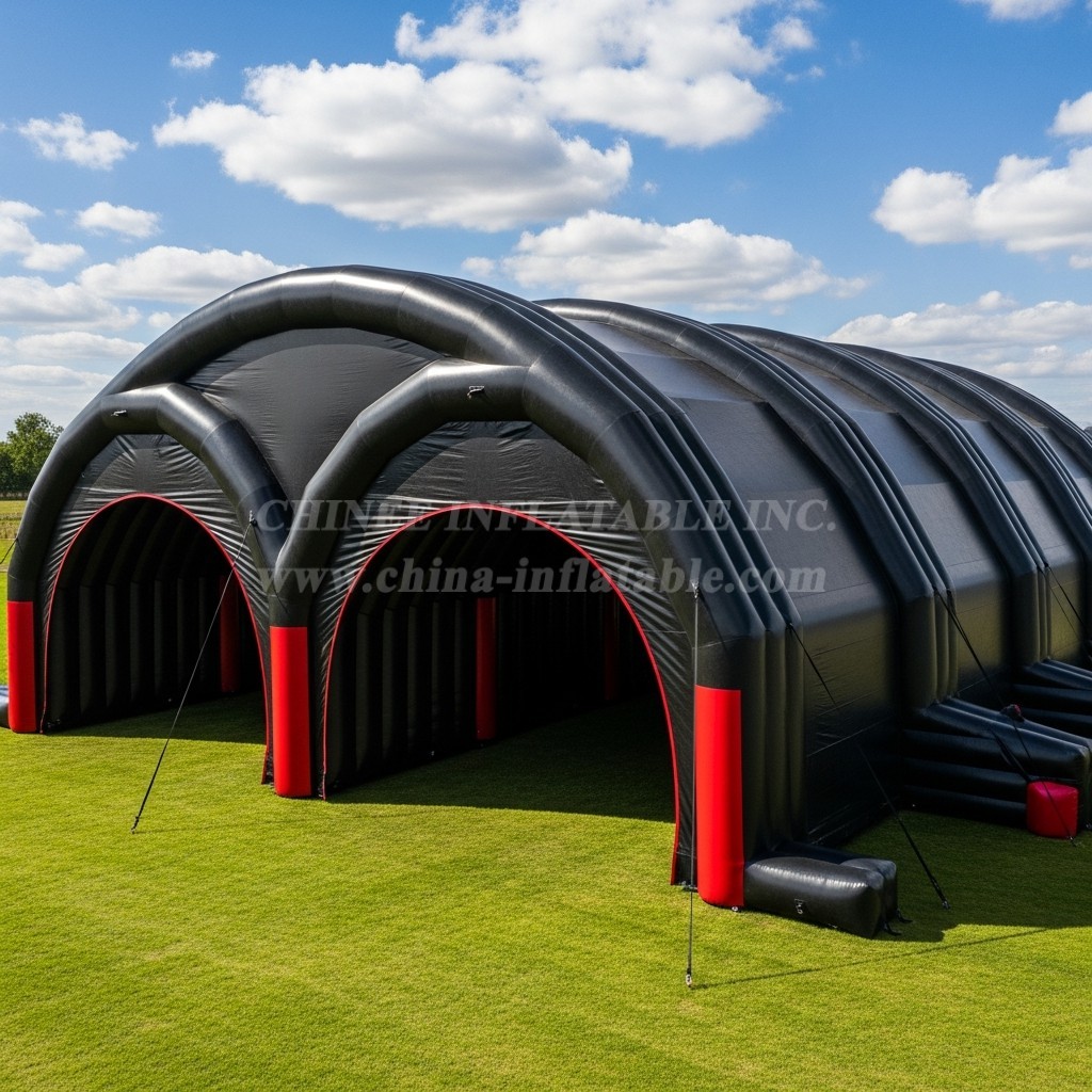 Tent1-6056 Black Dome Inflatable Tent