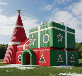 Tent1-6062 Christmas Theme Inflatable Te...