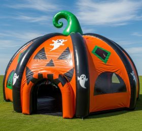 Tent1-6111 Halloween Pumpkin Theme Infla...