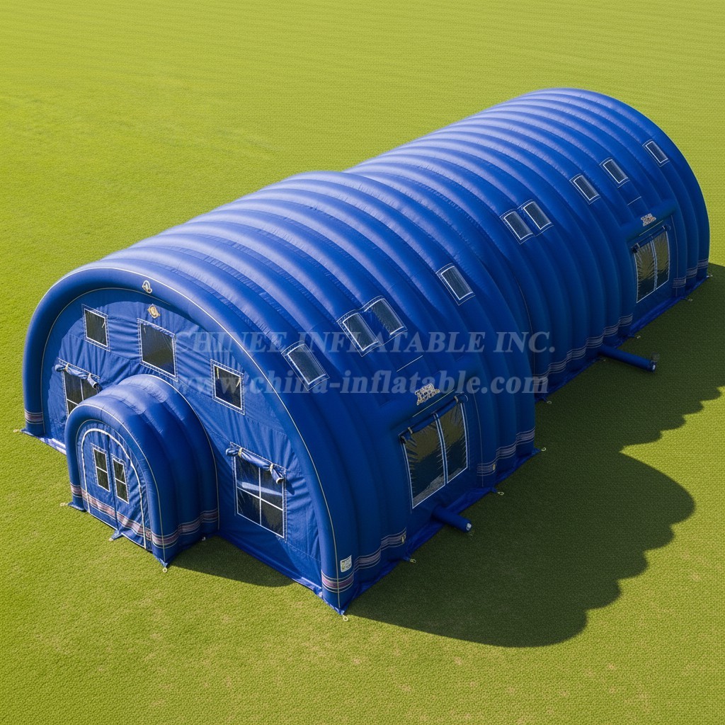Tent1-6120 Blue Tunnel Inflatable Tent