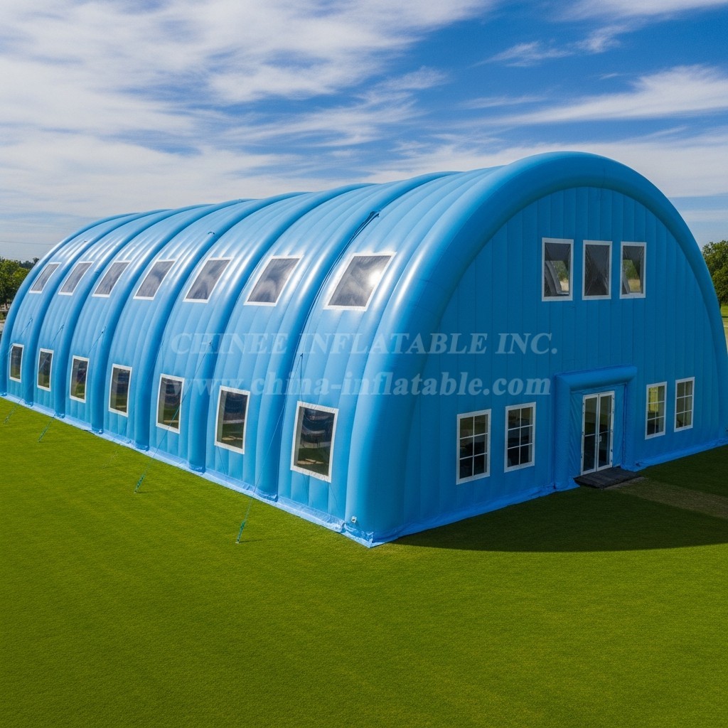 Tent1-6188 Blue Arch Inflatable Tent