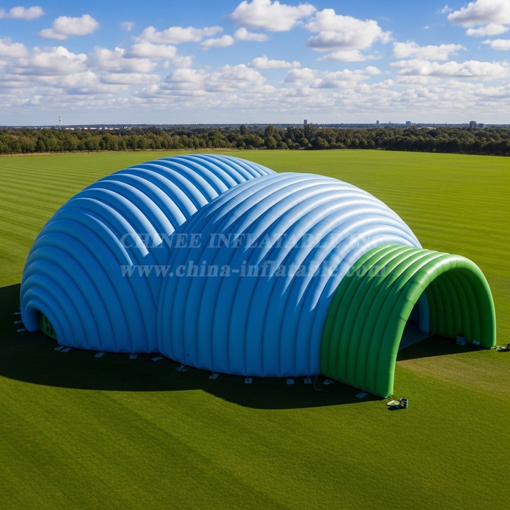 Tent1-6278 Blue Inflatable Dome