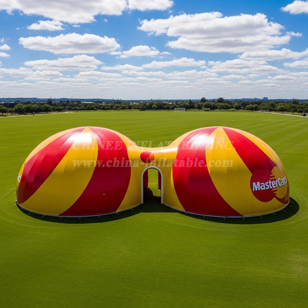 Tent1-6335 MasterCard Theme Inflatable Dome
