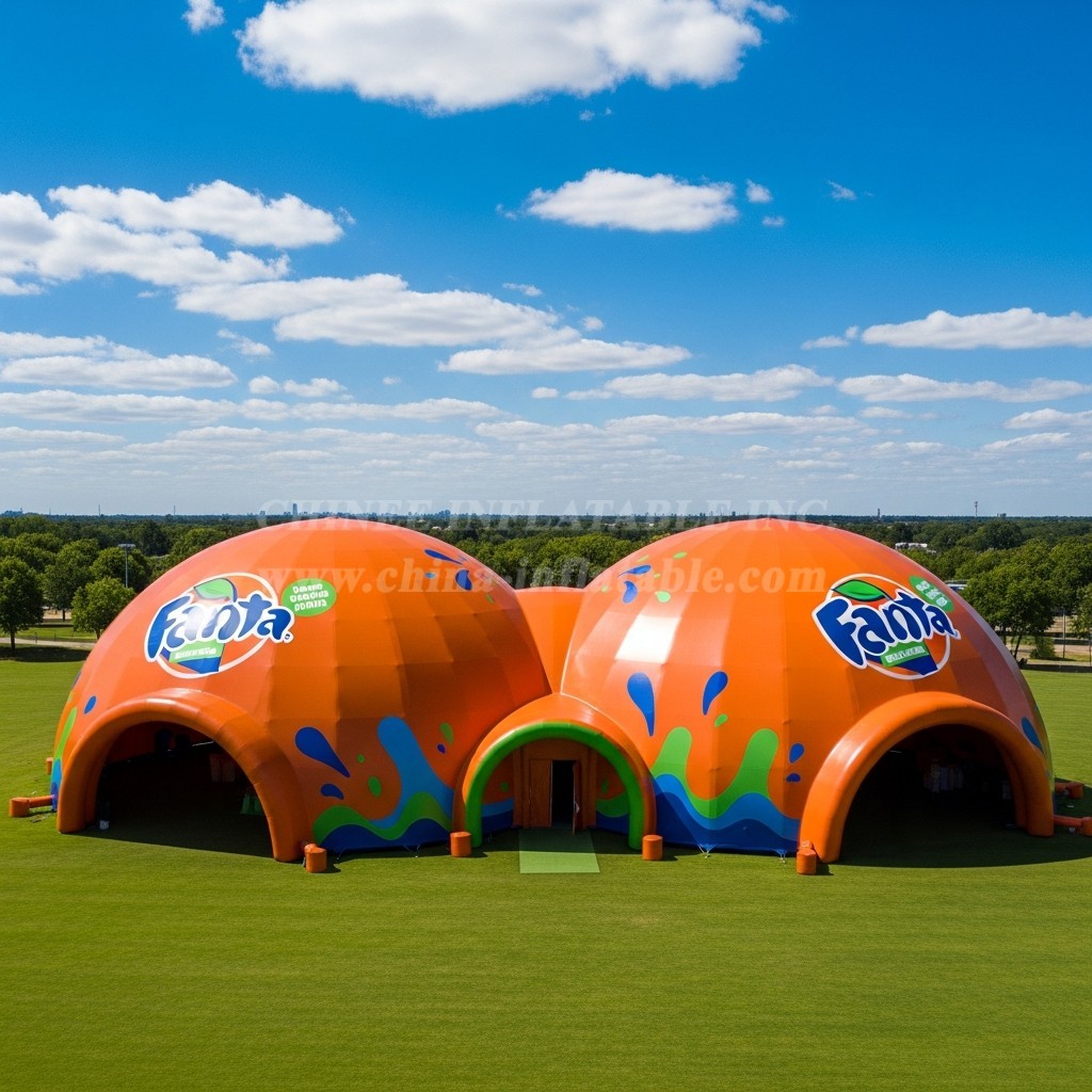 Tent1-6350 Fanta Logo Inflatable Tent