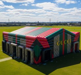 Tent1-6430 Gucci Red Green Web Inflatabl...