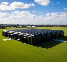 Tent1-6471 Pure Black Inflatable Tent