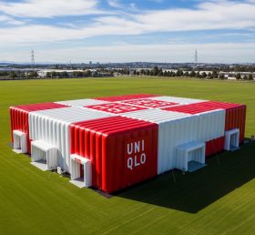 Tent1-6524 Red White Inflatable UNIQLO T...