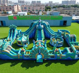 CR2-478 Peacock Theme Inflatable Challen...